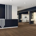 2mm Candlewood Oak Waterproof Glue-Down Luxury Vinyl Plank Flooring 6 in. Wide x 48 in. Long