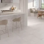 12 in. x 24 in. Lavish Linen Porcelain Tile
